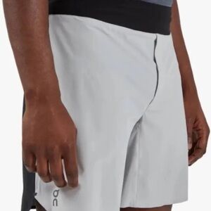 On Running Men’s Lightweight Shorts – Glacier/Black – Size M (NWT)!!!